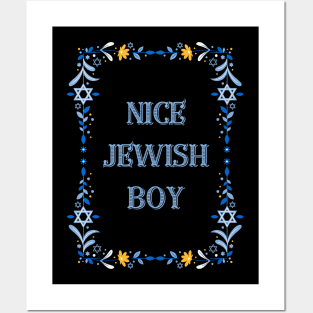 nice jewish boy Posters and Art